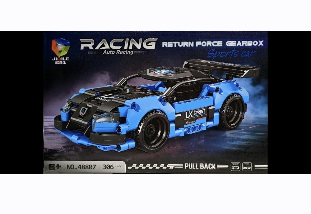 Nowe klocki Toyota GR Supra model jak lego technic kompatybilne z Lego technic auto samochód prezent
