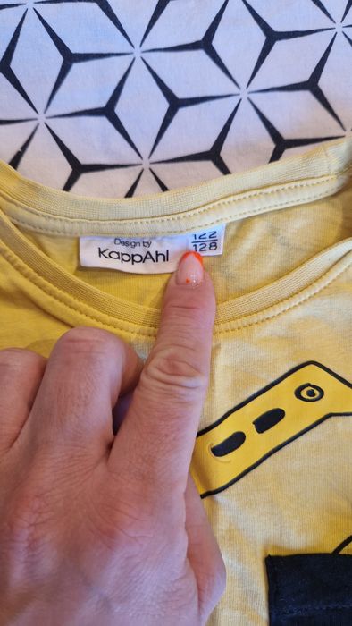 Long sleeve KappAhl koparka bluzka 122/128