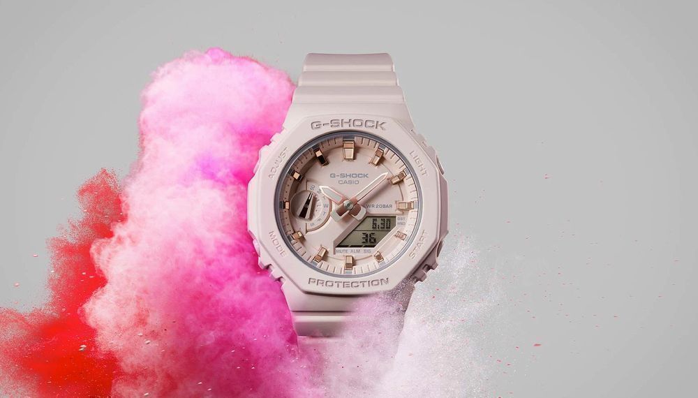 Часы Casio GMA-S2100-4A! Оригинал! Фирменная гарантия 2 года!