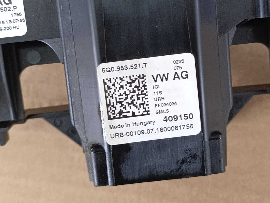 przełącznik zespolony taśma SKODA OCTAVIA III 12R.5q0.953521T