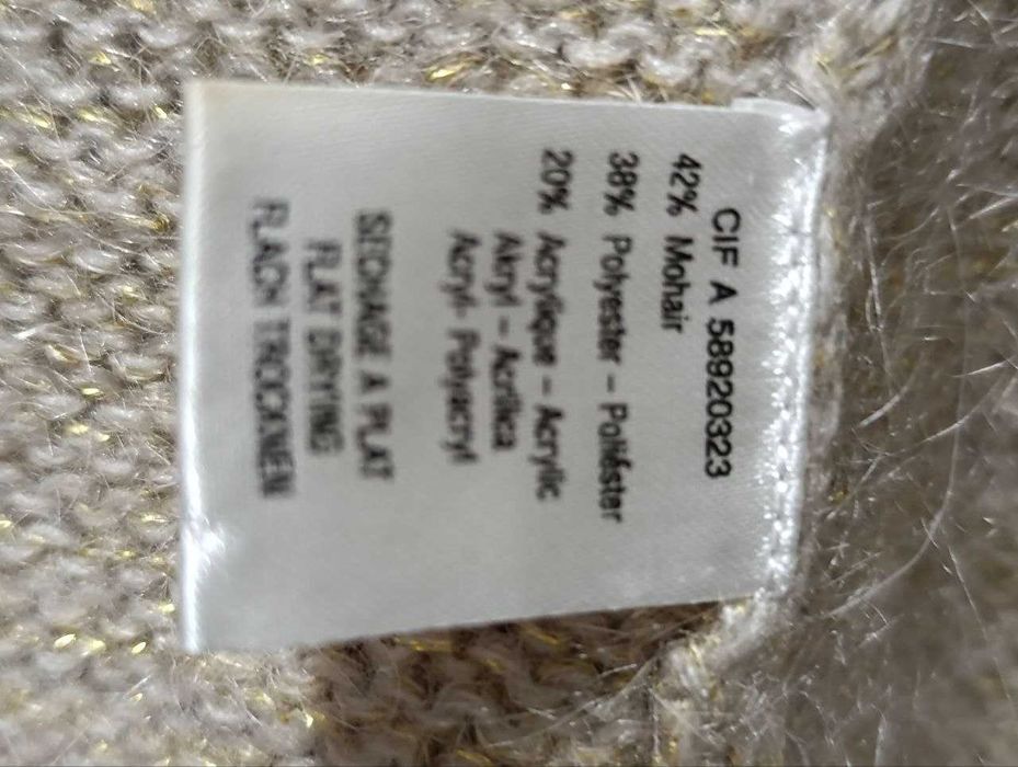 Мохеровий кардиган. Фірма «COTE FEMME» (Фр.), Hong Kong.  Р-р UK 10/12