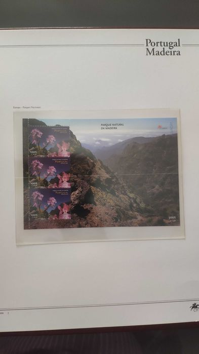 Filatelia Portugal ano 1999 completo novos folhas CTT