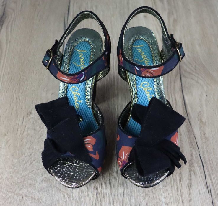 Irregular Choice damskie sandały na słupku 38 ( 24 cm)