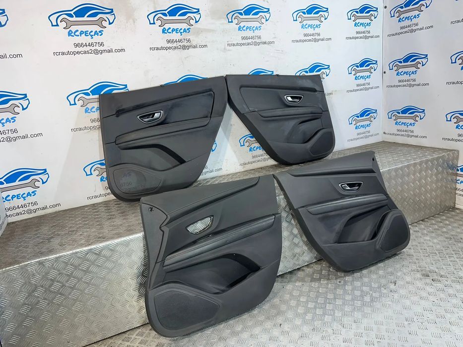 Conjunto Quartelas Frente Frontal Tras Traseira Original Com Cortinas