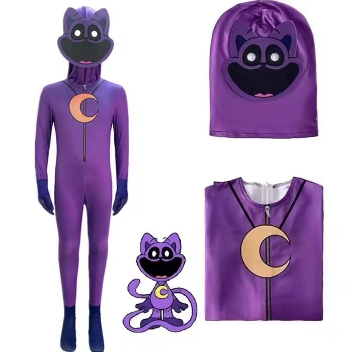 Nowy! Stroj przebranie kostium Poppy playtime Bobby's Game Time kot