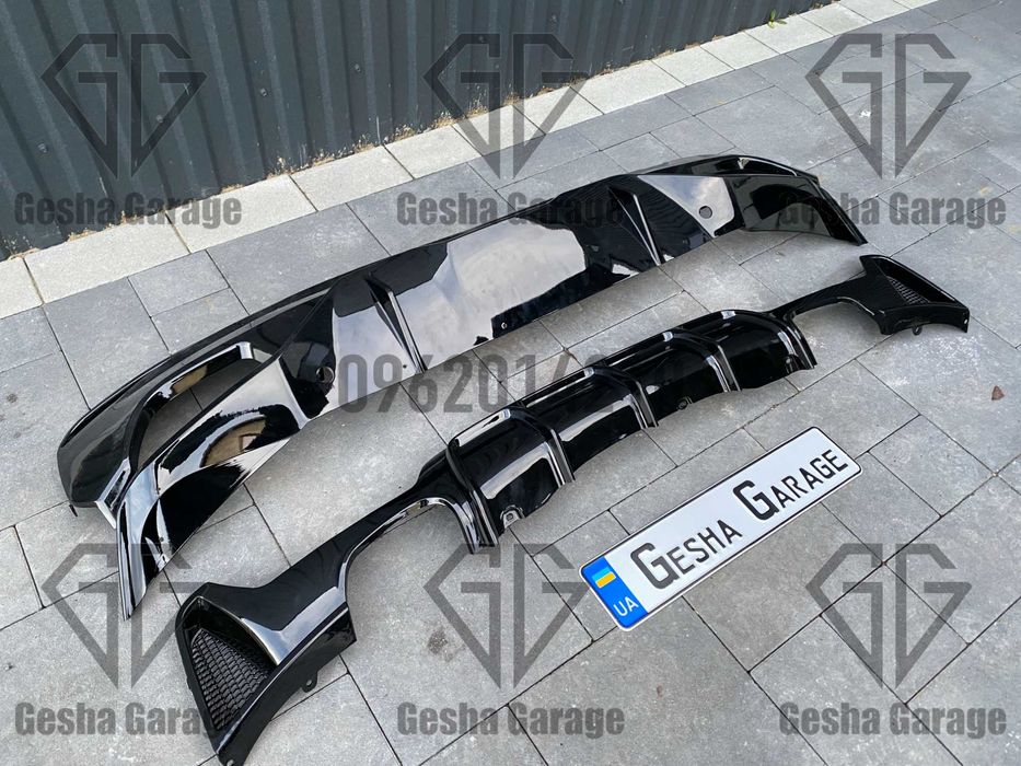 Дифузор g02f30G20f32f33f36f10f11g30f90g11g12 спойлер накладка M paket