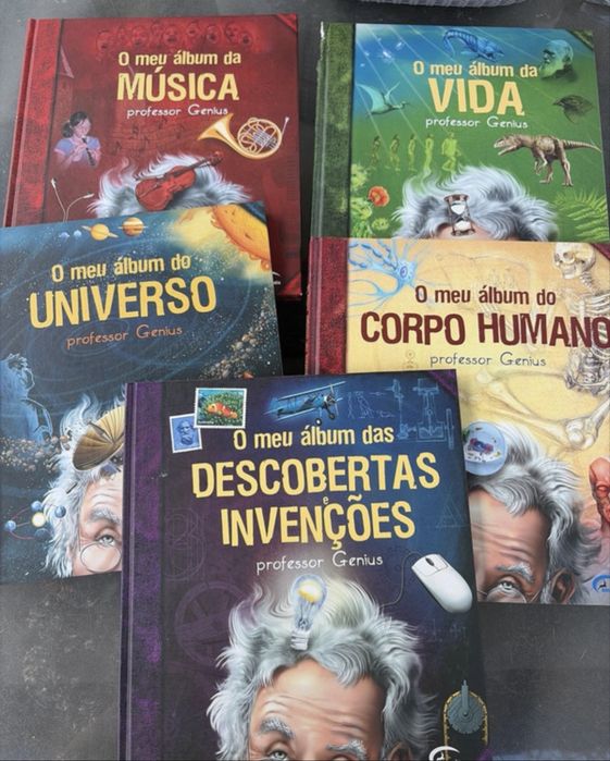 Coleção O meu album Professor Genius