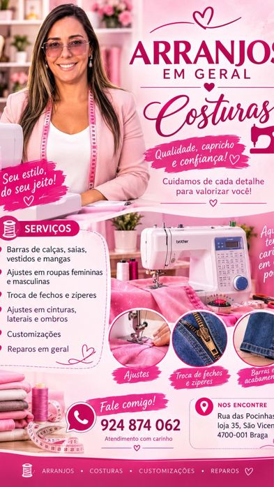 Costura e arranjos em geral