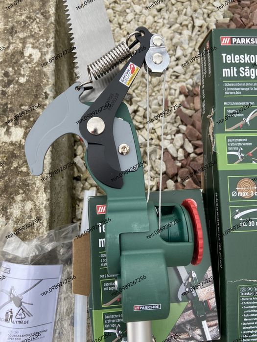 Телескопічний секатор, садовая пила, висоторіз, Parkside Німеччина