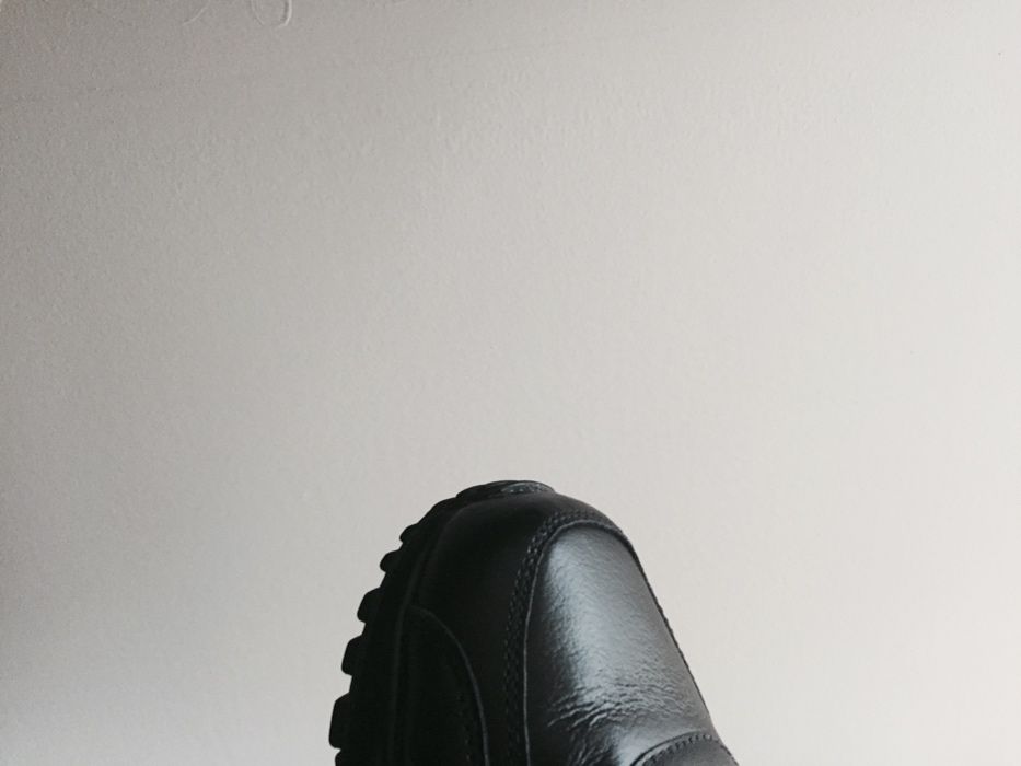 NIKE AIR MAX 90 42 czarne skórzane jak nowe / 100% oryginalne