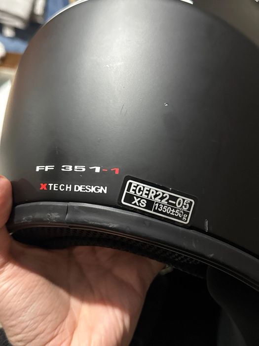 Capacete de mota