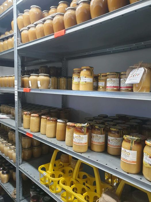 MIÓD NATURALNY―Pasieka PRADAWNA® 1957―Miody Odmianowe i Pyłki Kwiatowe