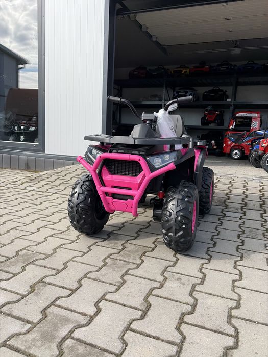Duży Quad na Akumulator XMX607 4 x 45 Watt Różowy