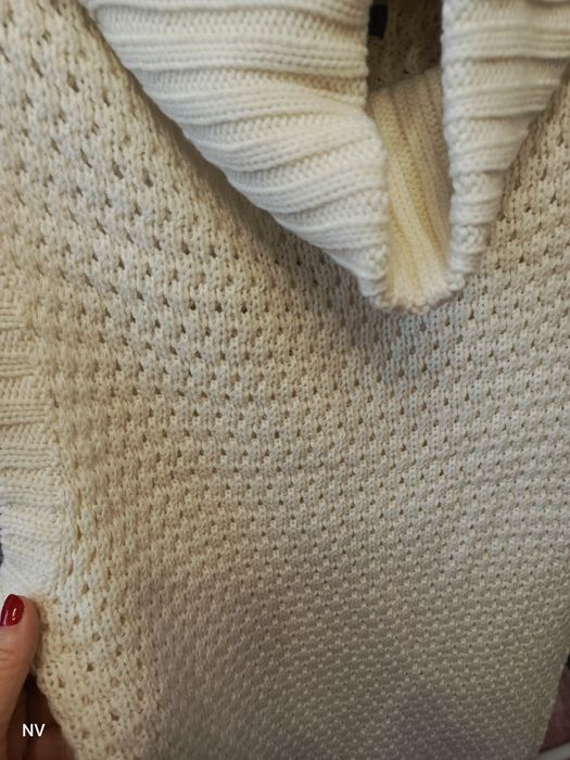 Вязаная туника без рукавов