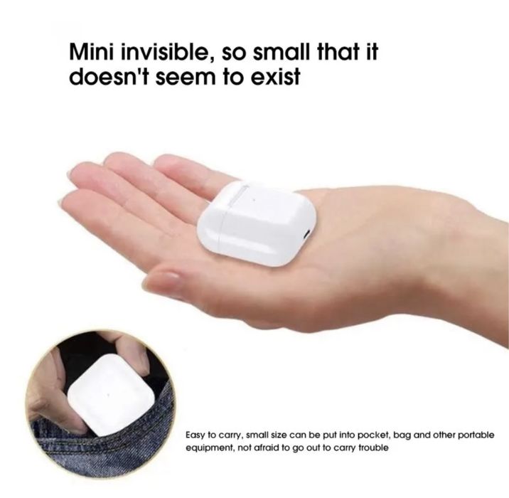 Fone de ouvido Bluetooth similar Apple