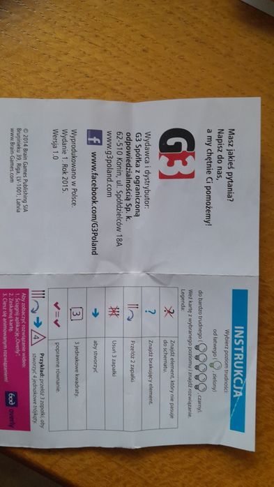 Logic cards karty zestaw niebieski G3 - jak nowe