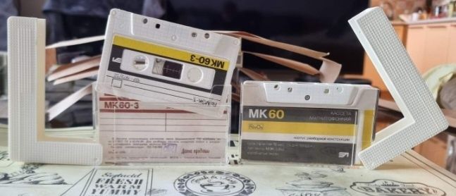 Аудіокасети нові Мк 60 нові
