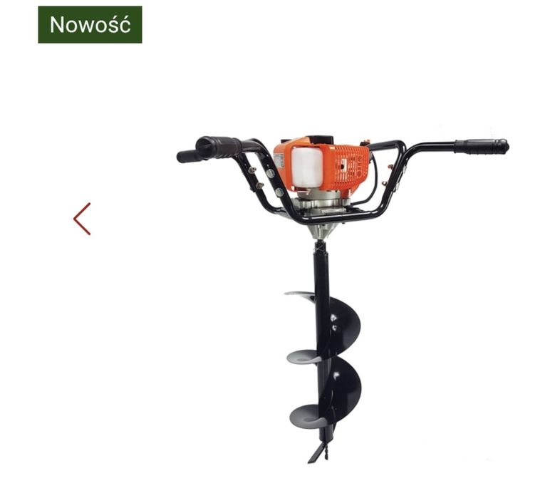 Świder spalinowy 2 osobowy wiertło 250mm