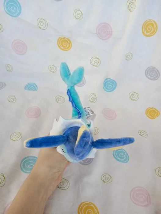 Pokémon fit peluche vaporeon sitting cuties