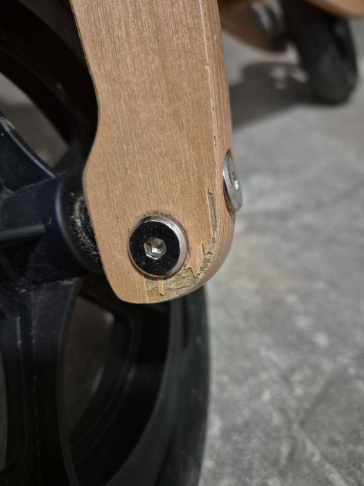 Rower biegowy Milly Mally kolor naturalny