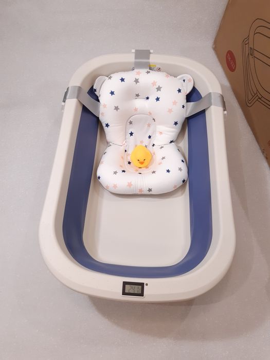 Складная детская ванночка с термометром складна дитяча ванна з термоме