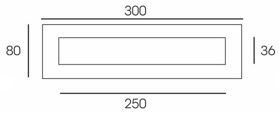 Entrada de Correio TUPAI Ref. 2179 Preto | Novo