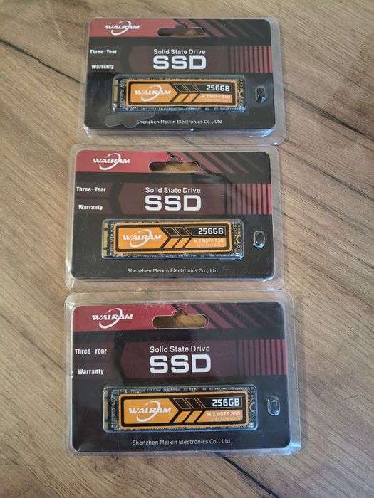 SSD M.2 Walram 256 GB NGFF 2280 sata ссд накопичувач