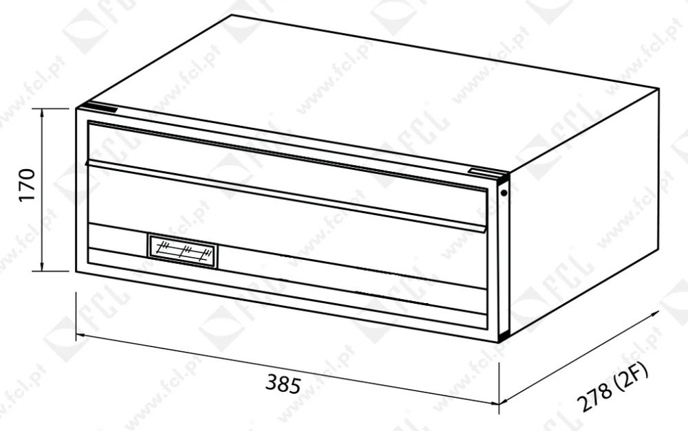 Correio de Encastrar