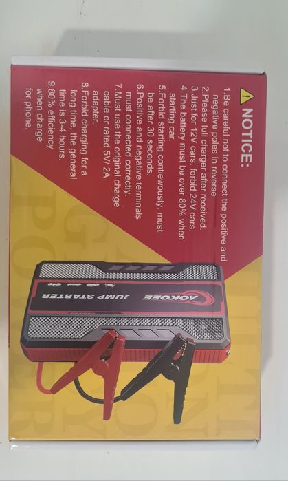 Booster bateria auto