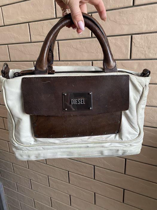 Diesel.Шкіряна сумка під реставрацію.