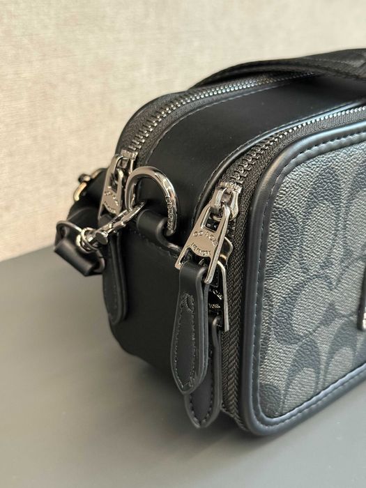 Сумка Мужская Coach Wyatt Crossbody In Signature Canvas Black | коуч |