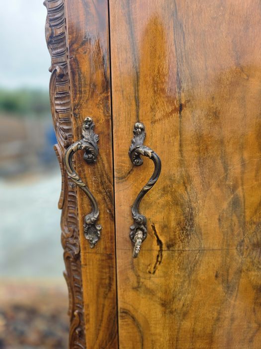 Sypialnia ART DECO barok orzech komplet #1912 Stylowy Węgrów