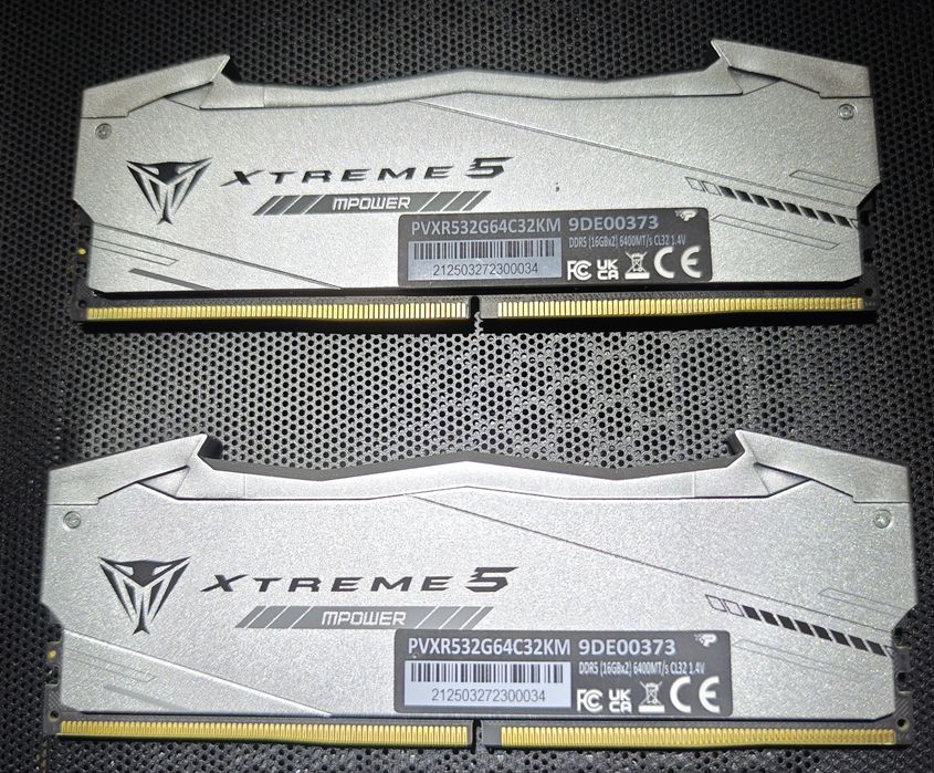 32GB RAM DDR5 6400 CL32