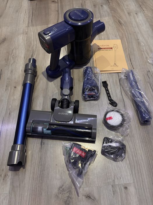 Nowy odkurzcz bezprzewodowy, turboszczotka, podswietlanie , na prezent