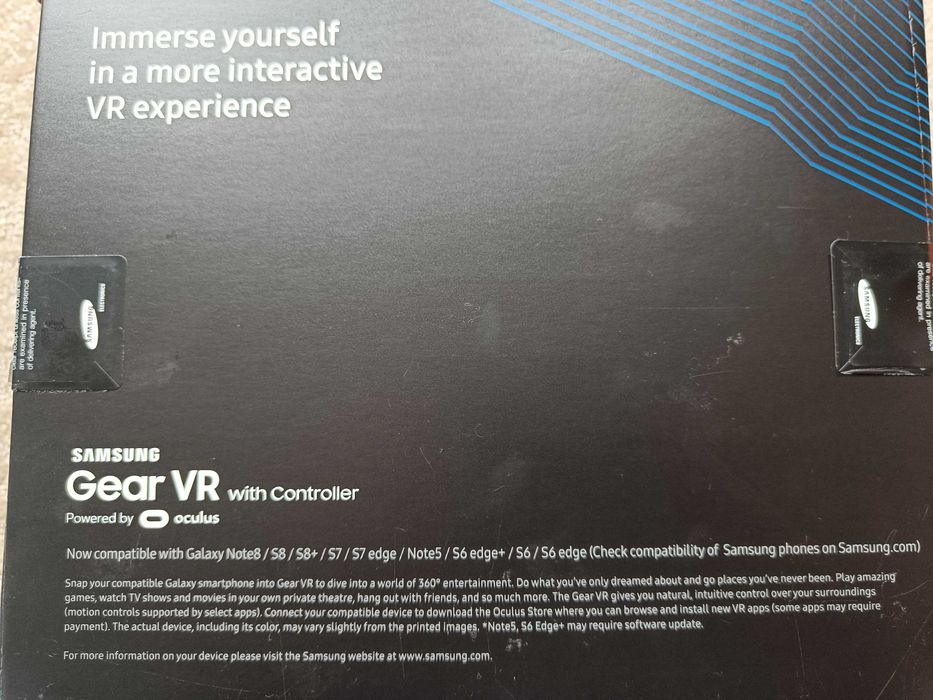 Gear VR com controlador
