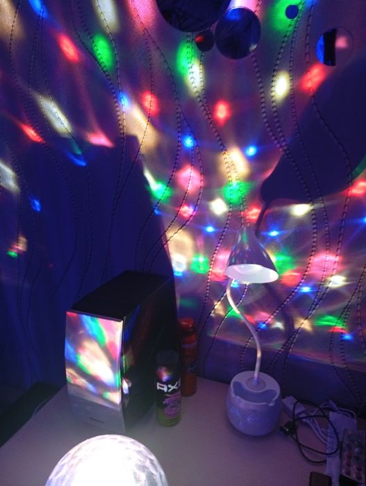 Музыкальный диско мяч