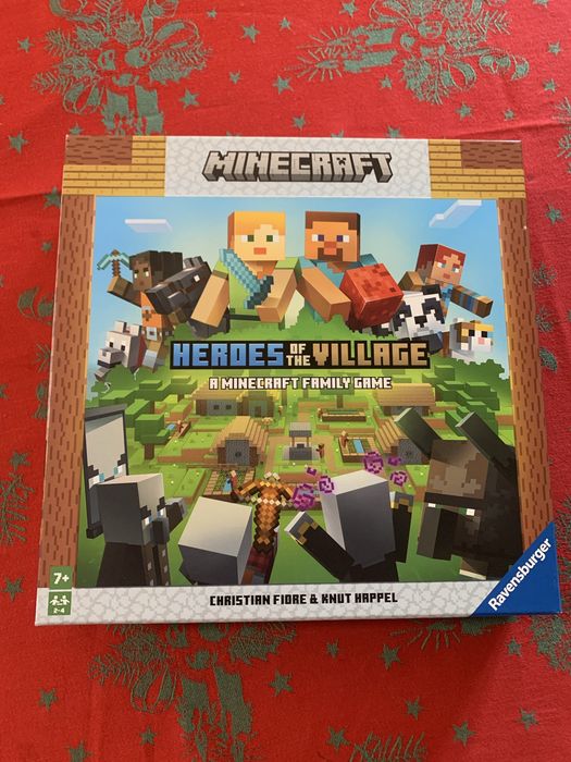 Minecraft Heroes of the Village (jogo tabuleiro)