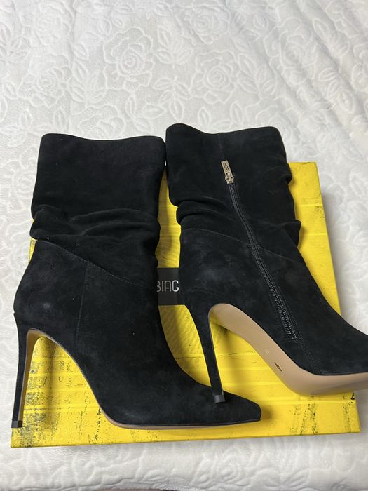 Получоботи натуральна замша