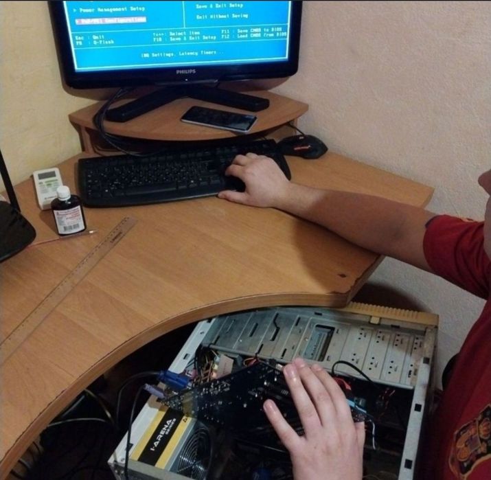 Слабкий ПК у робочому стані