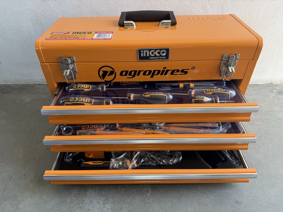 Mala de ferramentas profissional 132 peças