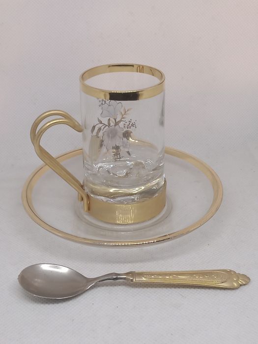 Chávena de café em cristal vidro Murano