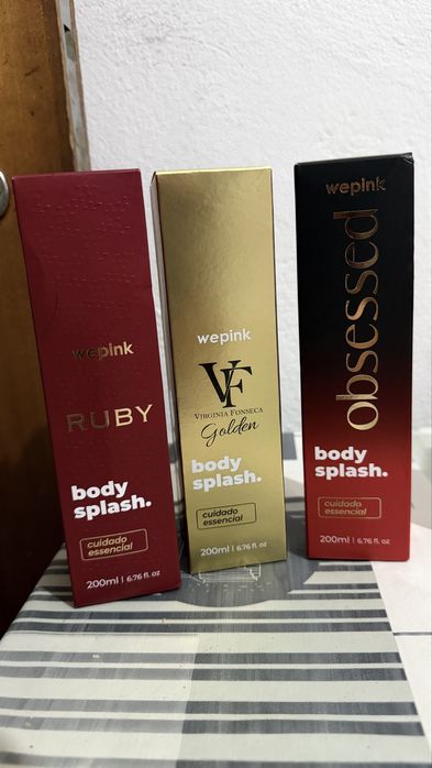 Wepink  perfumes e body splash