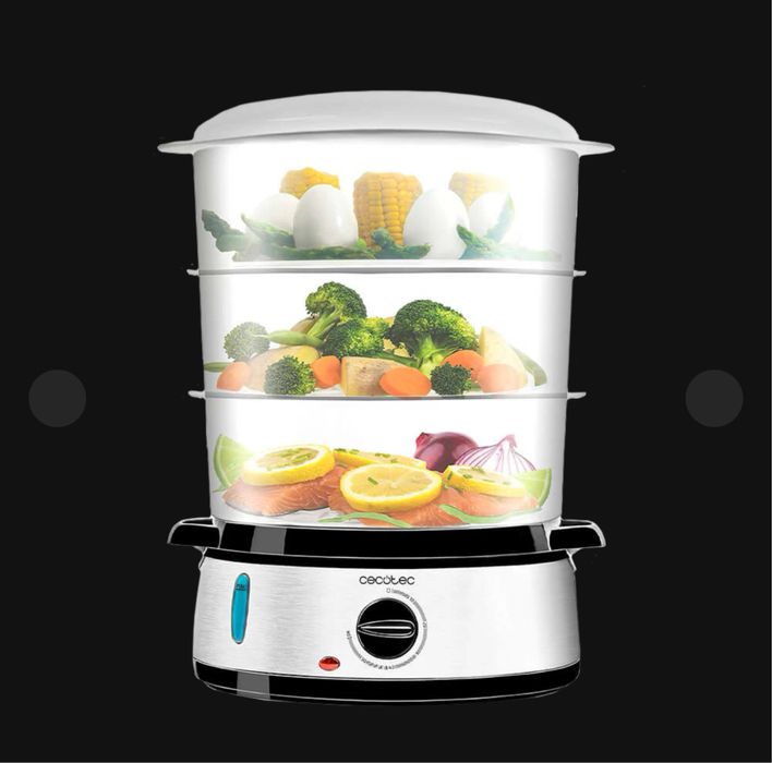 Пароварка CECOTEC Vapovita 3000 Inox (04109)