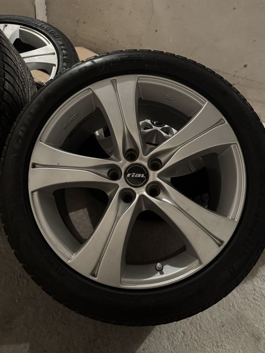 Felga Rial + opony zimowe super stan Good Year 245/45R 18
