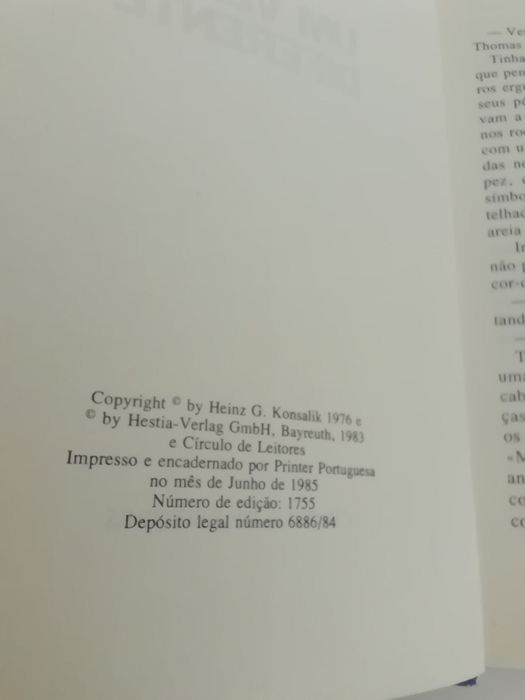 Um verão diferente de Heinz Konsalik