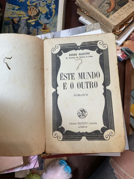 Livro de Rocha Martins-este mundo e o outro