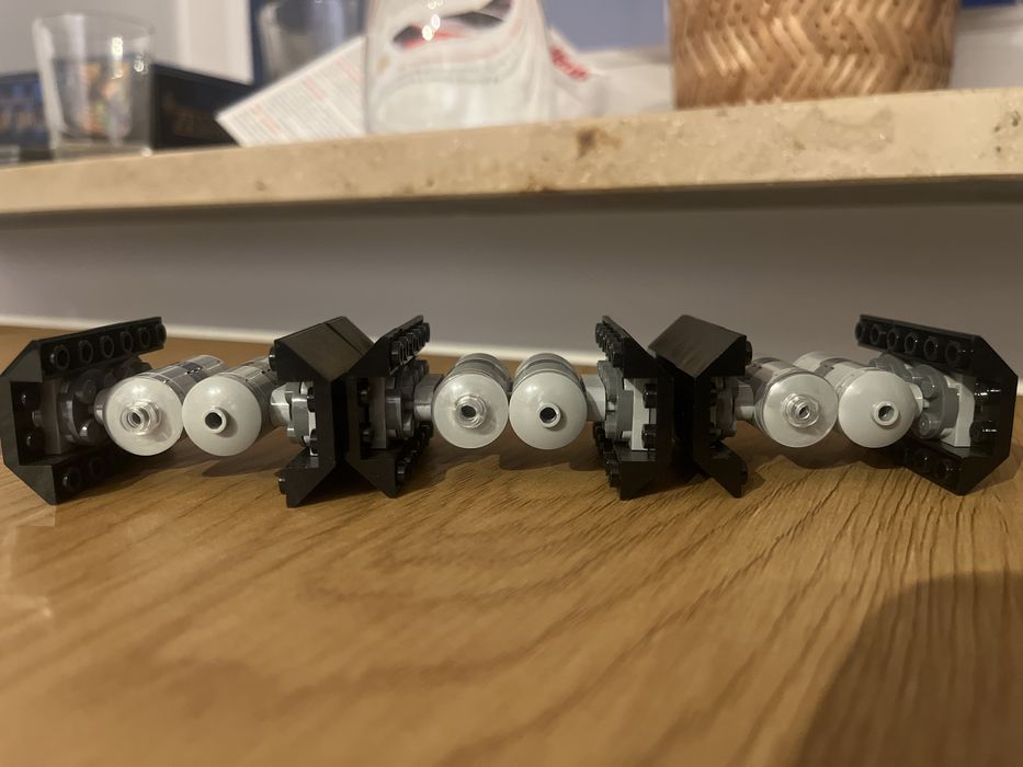 3 Miśliwce Tie ze Star wars lego