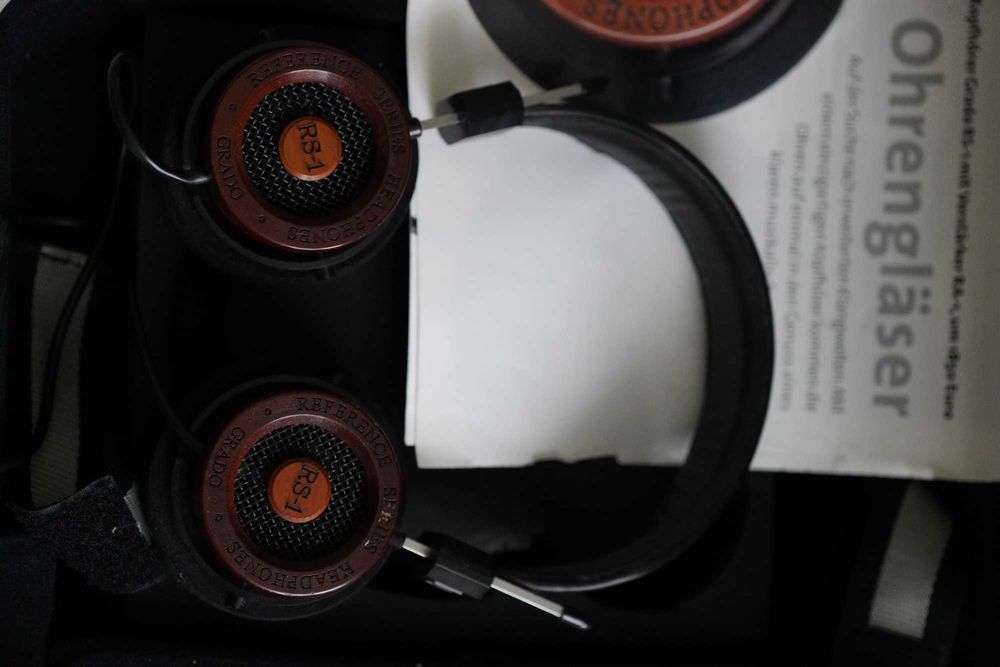 Grado RS-1  z Grado AMP RA-1   plus kabel 4m XLR Cinch  Stan Nowy