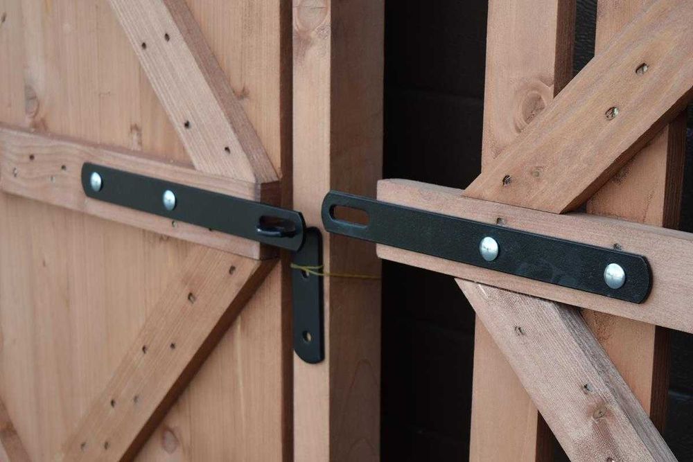 Drzwi do szopki, altanki,