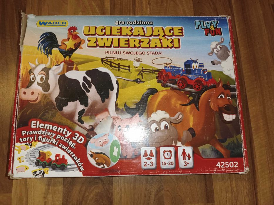 Uciekające zwierzaki gra wader